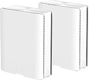 Router Mesh Asus ZenWiFi BQ16((2PK)Quad-band WiFi7dual 5 GHz bands, 25 Gbps