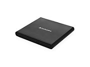 DVD-RW extern Verbatim Slimline, USB 2.0, Negru