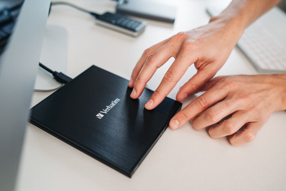 Blu-Ray extern Verbatim Slimline, USB 3.2, GEN 1