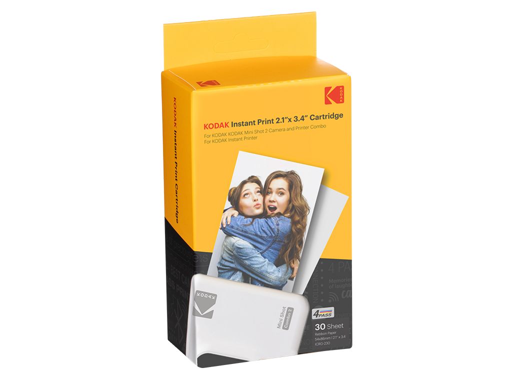 Cartus ICRG-230 Kodak30 sheets x 2.1 x 3.4comp Mini2/MiniShot2 Retro