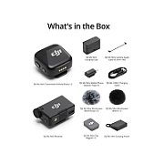 Kit microfon DJI Mic Mini 2 TX+1 RX+Charging Caseraza act. 400m, auton mic 11.5h, 178g