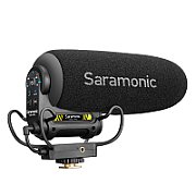 Microfon Saramonic Vmic5 ProAuto On/Off, TRS & TRRS, Negru