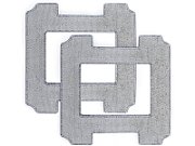 Set 2 rezerve de curatare din microfibra Ecovacscompatibil WINBOT W1,W1 PRO