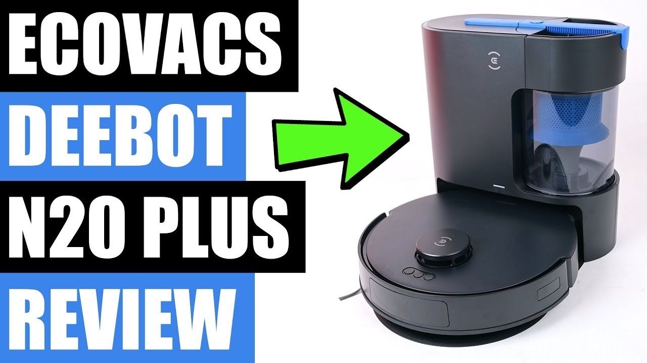 Aspirator robot DEEBOT N20 PLUS White Ecovacs8000Pa, True Mapping, OZMO Mopping System