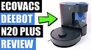 Aspirator robot DEEBOT N20 PLUS White Ecovacs8000Pa, True Mapping, OZMO Mopping System