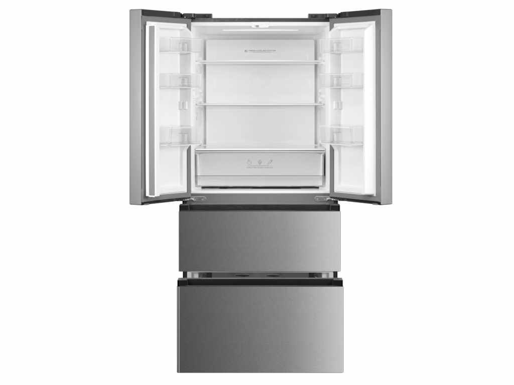 Frigider Side by Side Tesla RF3900FMX, 244+147LClasa E, Total No Frost, Motor Inverter, Inox