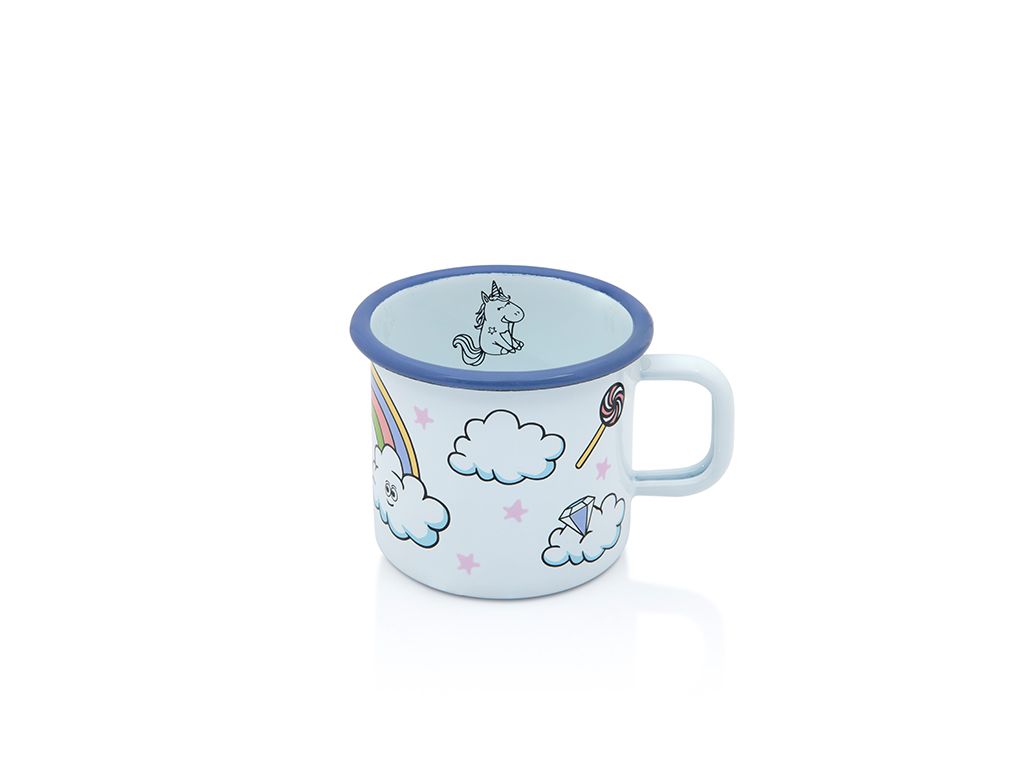 Cana 0.37l Unicorn Metalac email/8cm/0.37l