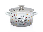 Oala 3.5l cu capac inox Secret Ingredient Metalacemail/20cm/3.5l