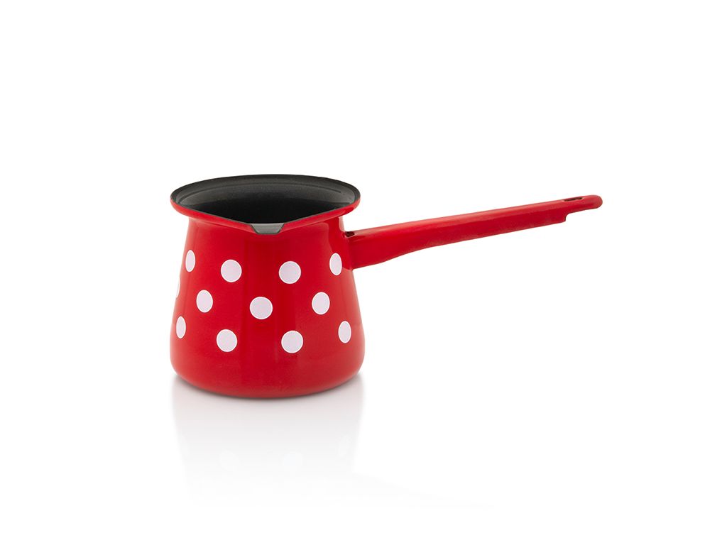 Ibric cafea 0.4l Tufne Metalac email/4cm/0.4l