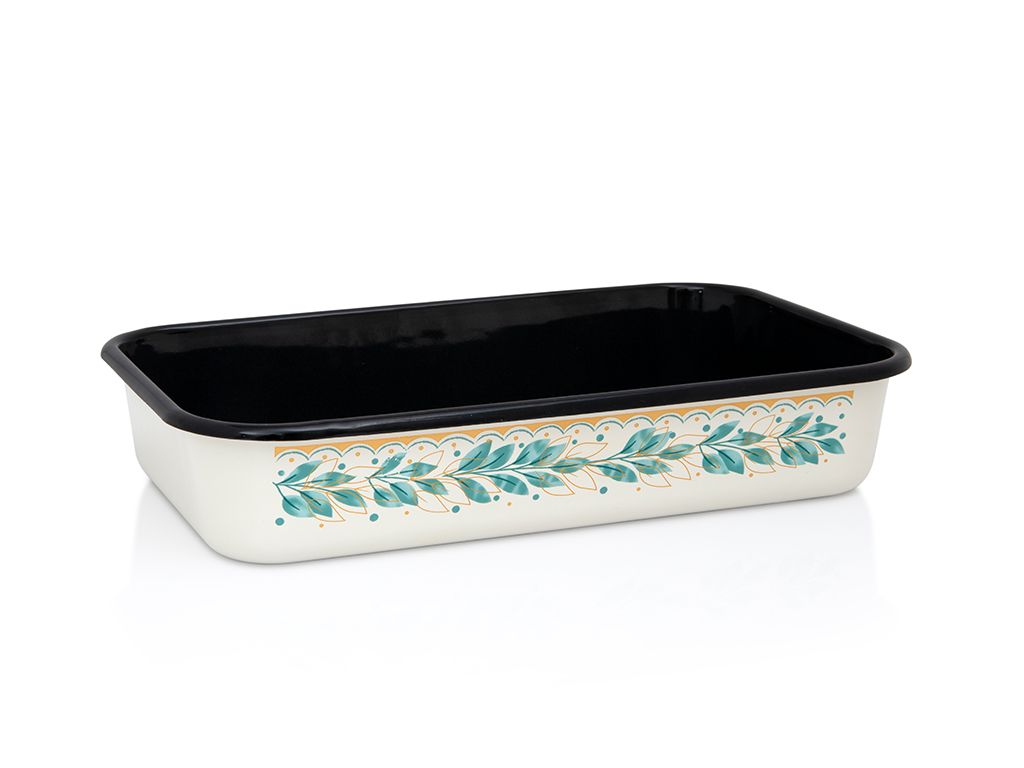 Tava 3.7l Green Line Metalac email/32cm/3.7l