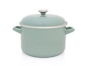 Oala 6.75l cu capac Standard Wave Verde Metalacemail/24cm/6.75l/verde pastel