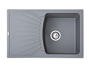 Chiuveta X Granit Quadro Plus grafit760 x 500 mm, sifon 90 mm, granit