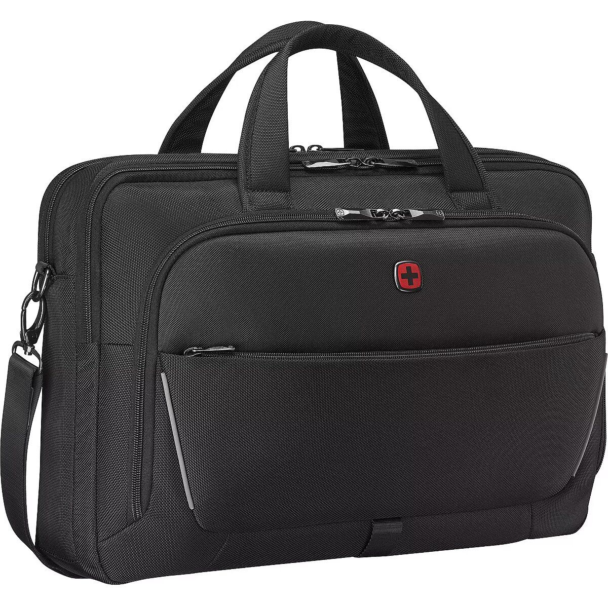 Wenger Meteor Brief 16 - 17'' Laptop Briefcase with Tablet Pocket Black (653498)