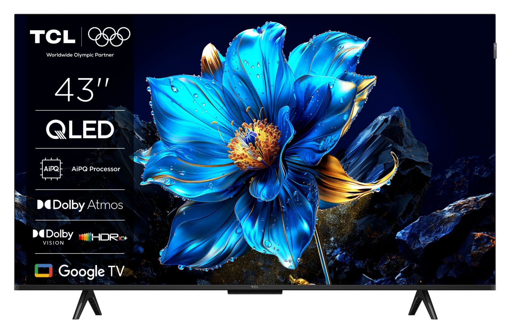 TCL P7K 43P7K TV 109.2 cm (43 ) 4K Ultra HD Smart TV Wi-Fi Metallic 430 cd/m2