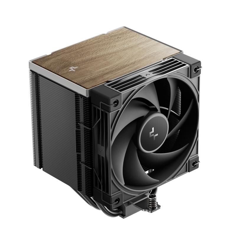 COOLER DeepCool  AK500 G2  skt. Intel si AMD, racire cu aer, vent. 120mm, 2200 rpm, 5 heatpipes, inaltime 159mm, top cover lemn, negru, R-AK500G2-BKNNMN-GJD   (timbru verde 2 lei)
