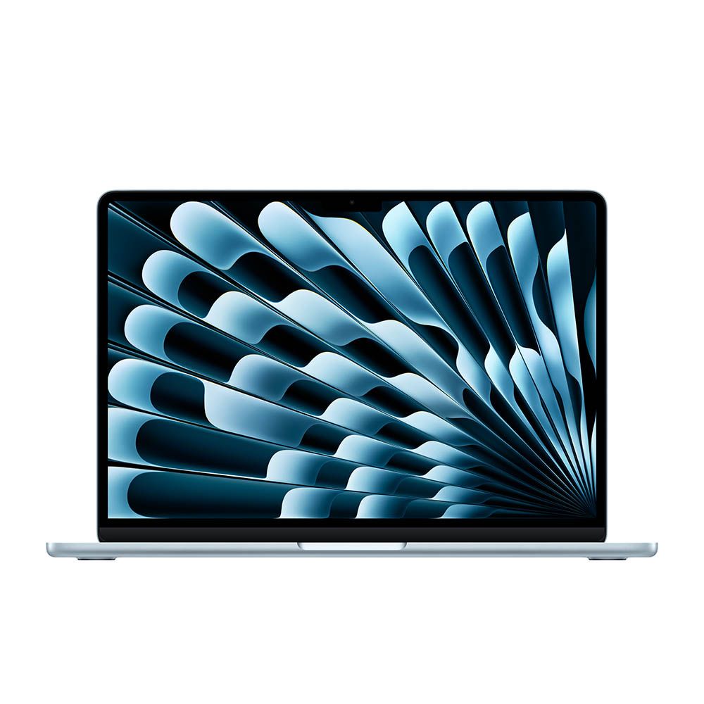 Laptop Apple MacBook Air 13 with Liquid Retina (2026), 13.6 inch 2560 x 1664, Apple M5 10-core (10 C), 16 GB RAM, 1 TB SSD, Apple 10-core integrat, macOS, Tastatura International, Albastru deschis