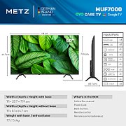 LED TV 4K 50 (125cm) METZ 50MUF7000Z