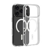 Dviced MagSafe iPhone 17 Pro clear case C - White