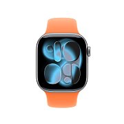 Apple Watch 42mm Band: Clementine Sport Band - M/L (SEASONAL)