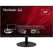 Monitor ViewSonic 23.8  VA24E2-H, Diagonal (inch): 23.8, Diagonal (cm): 60, Aspect ratio: 16:9, Panel: IPS, Resolution: 1920x1080, Refresh Rate: 144Hz, Response time MPRT: 1ms, Brightness (max): 250 cd/m², Contrast (static) : 1000:1, Contrast (dynamic): 50M:1, Viewing angle: 178/178, Color Gamut