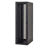 Rack de podea 19 Triton 22U 800x1000mm usa fata metal perforat panouri laterale/spate detasabile sectiuni pentru ventilatie activa, sectiuniacces cabluri sus/jos/spate, picioare reglabile IP20 negru