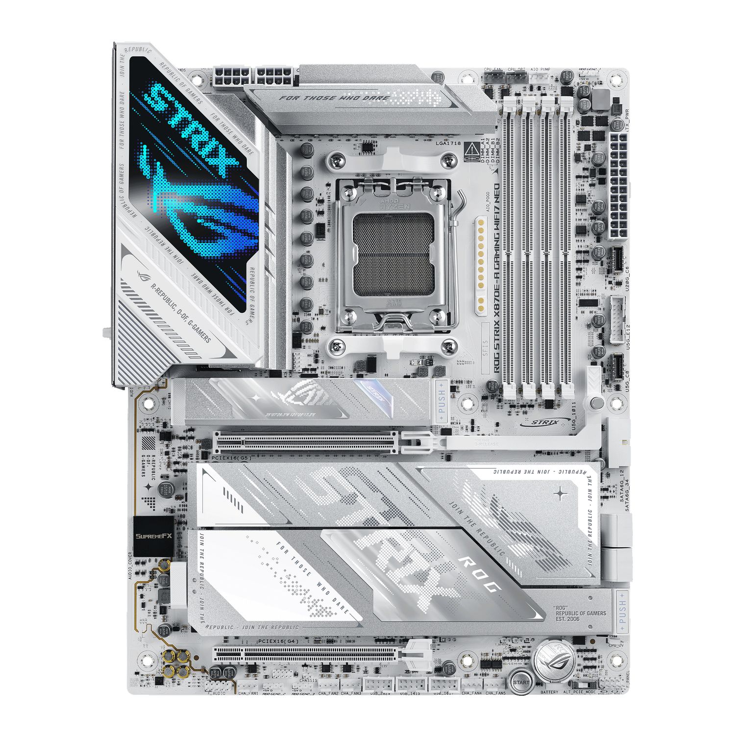 ROG STRIX X870E-A GAMING WIFI7 NEO, AM5, DDR5, ATX, Alb, 90MB1P30-M0EAY0