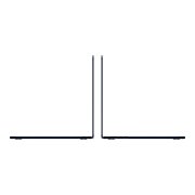 Laptop Apple MacBook Air 15 MDVH4ZE/A, 15.3 inch 2880 x 1864, Apple M5 10-core (10 C, N/A - N/A, N/A cache, N/A), 16 GB LPDDR5, 512 GB SSD, Apple M5 10-core integrat, Mac OS, Tastatura Nordic, Midnight