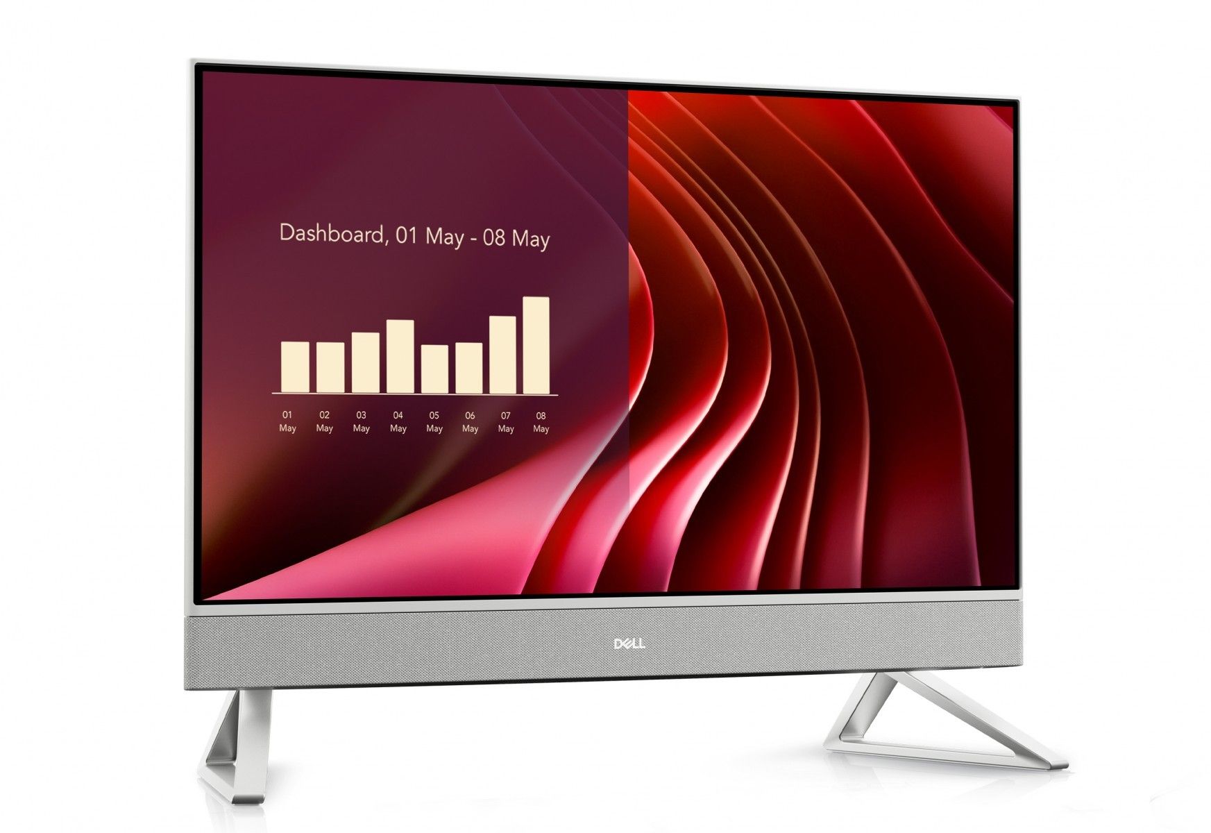 All-In-One Dell EC24250 EC24250, 23.8 inch 1920 x 1080, Intel Core 7 150U (10 C / 12 T, 1.8 GHz - 5.4 GHz, 12 MB cache, 15 W), 16 GB DDR5, 1 TB SSD, Intel Intel Graphics 0 GB, Windows 11 Pro, Alb