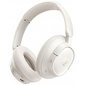 CASTI Baseus Bowie Bass BH1 NC Wireless Noise Cancelling, over ear, 40mm Dynamic Drivers, autonomie 80 ore, microfon pe casca, conectare prin Bluetooth 6.0, alb  A0203702  (timbru verde 0.18 lei) - 6932172697006