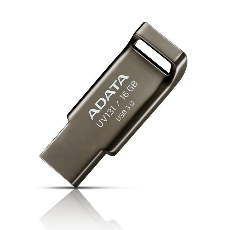 MEMORIE USB 3.1 ADATA 16 GB, clasica, carcasa aliaj zinc, gri,  AUV131-16G-RGY  (include TV 0.03 lei)