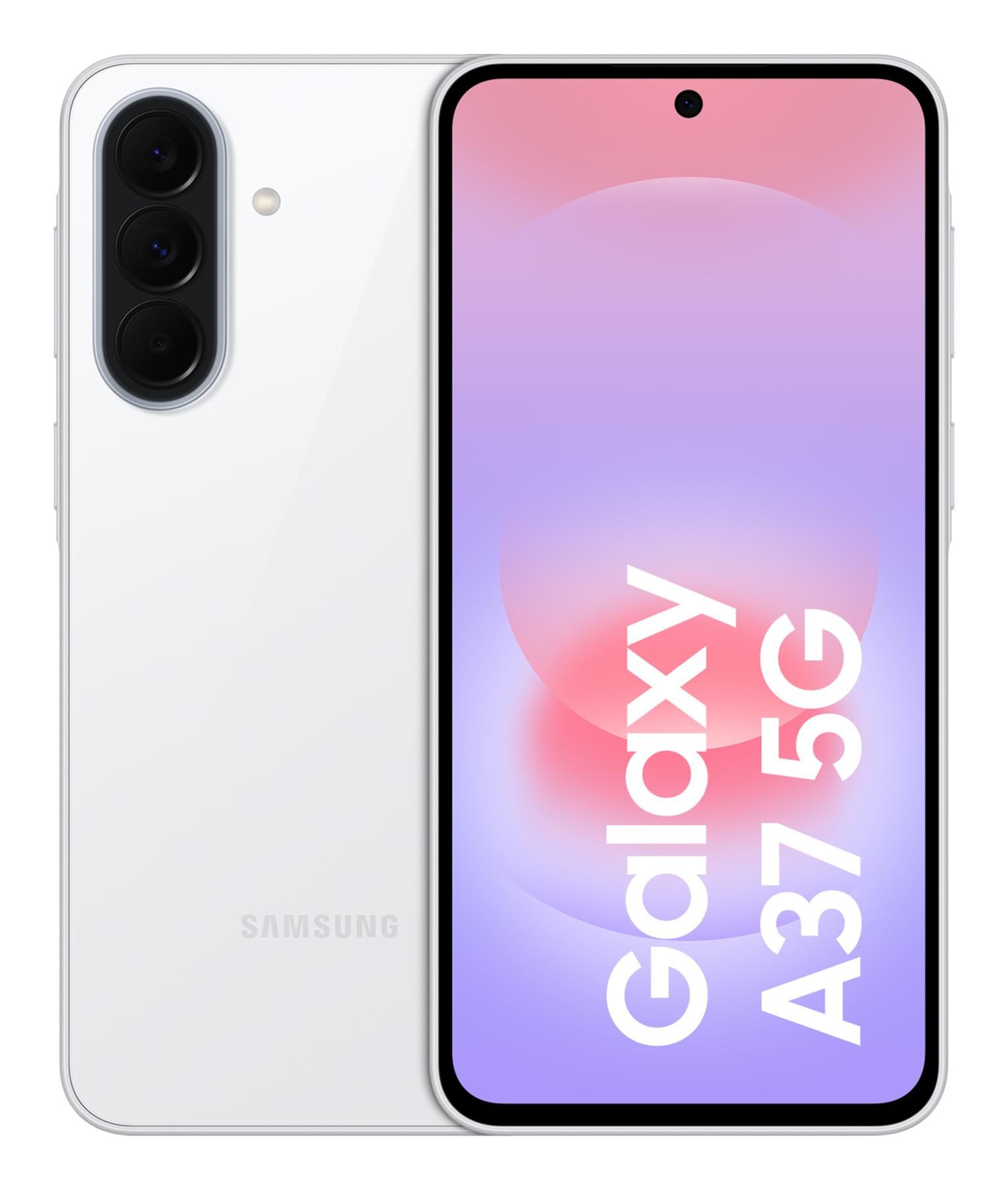 Samsung Galaxy A37 5G 17 cm (6.7 ) Dual SIM Android 16.0 USB tip-C 8 Giga Bites 256 Giga Bites 5000 mAh Alb