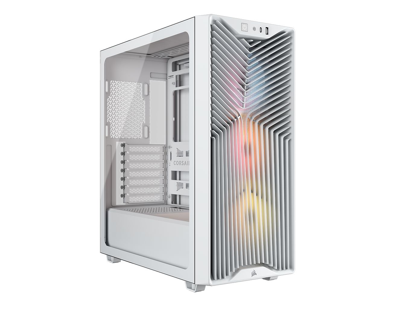 3200D RS ARGB, Mid-Tower, ATX, 3 ventilatoare incluse RS120 ARGB, Alb