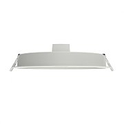 Spot LED incastrat Ledvance DOWNLIGHT ALU, 24W, 2760 lm, lumina neutra (4000K),IP44/IK03, 215x43mm, aluminiu, Alb