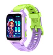 LAGENIO pentru copii K9 , Premium 4G cu Functie Telefon & AI, Slim, Localizare GPS, Control Parental, Buton SOS, Mov