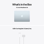 Laptop Apple MacBook Air 13 Z1L90013V, 13.6 inch 2560 x 1664, Apple M5 10-core (10 C / 10 T, N/A - N/A, N/A cache, N/A), 16 GB LPDDR5X, 512 GB SSD, Apple M5 10-core integrat, Mac OS, Tastatura US English, Sky Blue