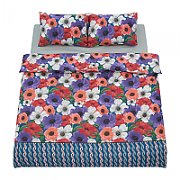 Lenjerie dubla 100% bumbac 4 piese, Nora