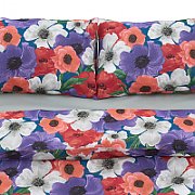 Lenjerie dubla 100% bumbac 4 piese, Nora