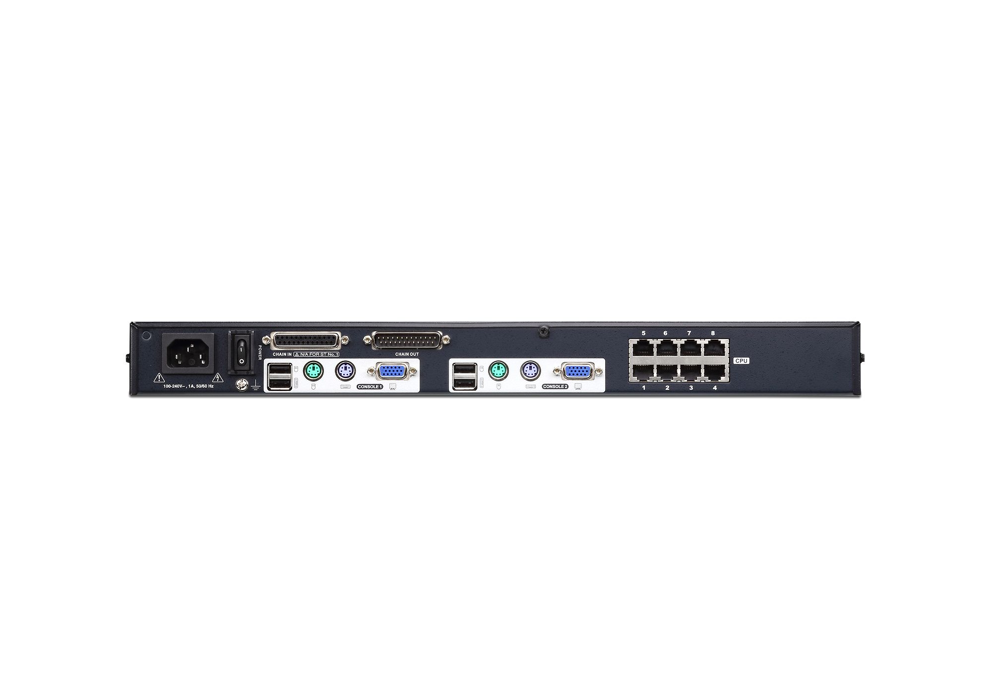 ATEN KH2508A-AX-G switch-uri pentru tastatură, mouse și monitor (KVM) Negru