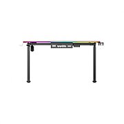 Birou electric Serioux Carbon Pro, reglabil pe inălțime, Orientare Cadru: Rectangular, Greutate maxima: 60 kg, Interval de inălțime: 730~ 1210 mm, Segmente coloană: coloană în două Etape, Dimensiune coloană: 40x70 mm, 45x75 mm, Număr picioare: doua, Alimentare: 100~240 V, Viteză maximă: 25 mm/s, Tip
