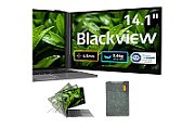 Portable monitor Blackview SCM6 Single Screen 14inch 1920x1080 16:9 LCD 60Hz IPS 178 USB-C 3.1x3 for 13-17.3 inch laptops 332x207x15.6mm Grey Black