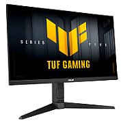 TUF Gaming VG27UQEL5A, 27 , Fast IPS, UHD, 3840x2160, HDMI, DisplayPort, G-SYNC Compatible, AMD FreeSync, Boxe, Pivot, Dual mode 80Hz / 310Hz, 0.3ms, Negru, 90LM0CR1-B01171
