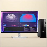 DELL PRO Slim QCS1250, Intel(R) Core(TM) Ultra 5 235 (13 TOPS NPU, 14 cores, up to 5.0GHz), Integrated Graphics, 8 GB: 1 x 8 GB, DDR5, up to 5600 MT/s, non-ECC, 512GB SSD, Intel(R) Wi-Fi 6E AX211, 2x2, 802.11ax, Bluetooth(R) wireless card, No Keyboard, No Mouse, External ports: Network port: 1 x