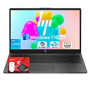 Laptop HP Notebook 250 G10, 15.6 inch 1920 x 1080, Intel I5-1334U (10 C / 12 T, 1.3 GHz - 5 GHz, 12 MB cache, 55 W), 512 GB SSD, Intel UHD Graphics, Windows 11 Pro Education, Tastatura English, Negru