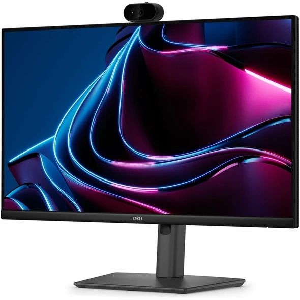 Dell Pro P 24 USB-C Hub Webcam Monitor - P2426HEV 23.8  FHD 1920x1080 at 120Hz, 99% sRGB (CIE 1931), 93 PPI, 16:9, IPS, AG, 300 cd/m2, 1500:1, 178/178, 5ms/8ms, HDMI, DP, USB A/B/C, RJ45, Swivel, Height, Pivot, Tilt