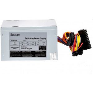 SURSA SPACER 500 (250W for 500W Desktop PC)  SPS-ATX-500 , (include TV 1,5 lei)