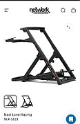 Next Level Racing Round Tube Free Standing Single Monitor stand