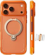 TORRAS Ostand Spin Air - etui do iPhone 17 Pro kompatybilne z MagSafe (horizon orange)