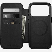 NOMAD Modern Leather Folio - skórzane etui do iPhone 17 Pro kompatybilne z MagSafe (brown) [go]