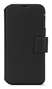 Decoded Leather Detachable Wallet - skórzana obudowa ochronna do iPhone 16 Pro Max kompatybilna z MagSafe (black)
