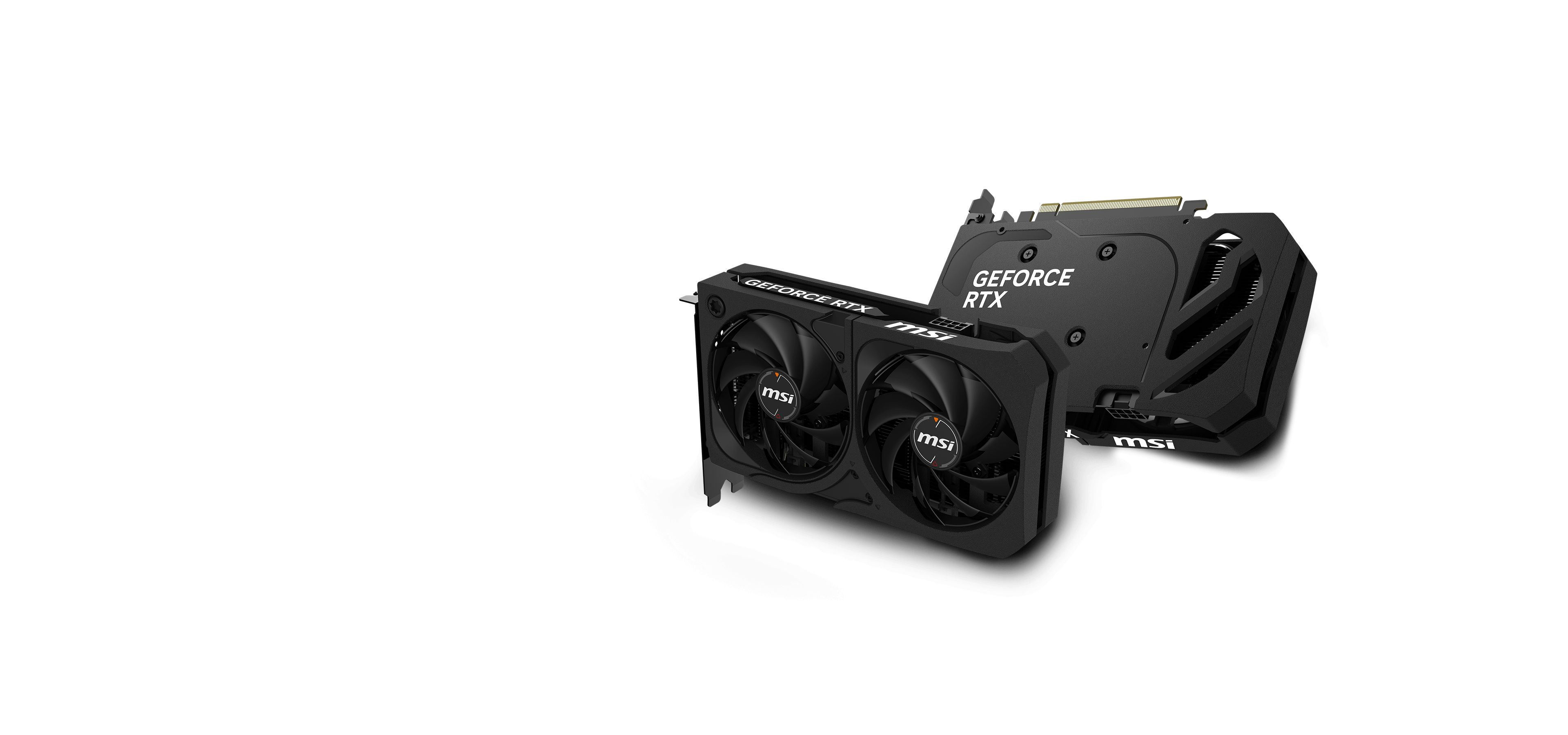 MSI Video Card NVIDIA GeForce RTX 5050 8G SHADOW 2X OC, 8GB GDDR6, 128-bit, 2602 MHz Boost, 2560 CUDA Cores, PCIe 5.0 (x8), 3x DP 2.1b, HDMI 2.1b, RAY TRACING, Dual Fan, 130W TDP, 8-pin PCIe Power, G-SYNC, 2-Slot, 3Y
